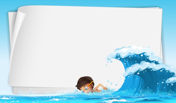 Рамка бассейн