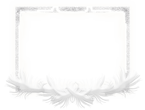 Зимняя рамка для фотошопа на прозрачном фоне