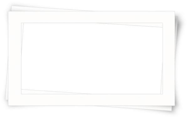 Рамка белая простая