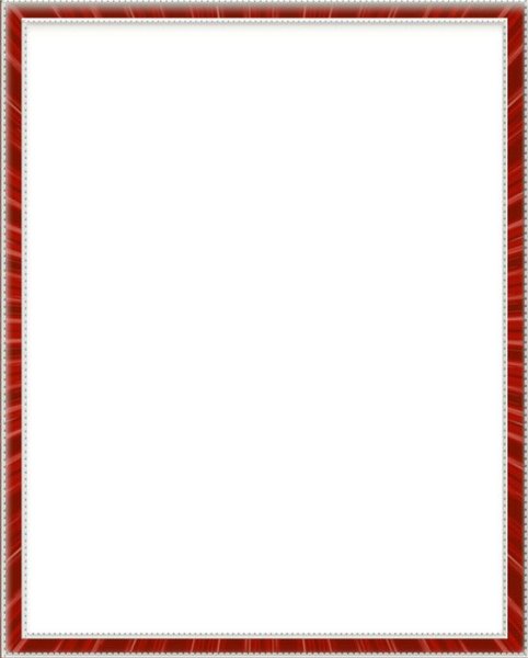 Рамка для текста строгая красная