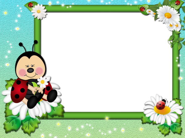 Фоторамки Божья коровка для детей