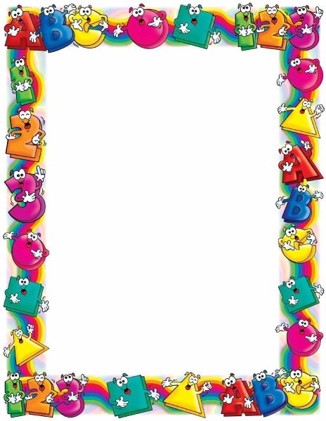Рамка для текста детская