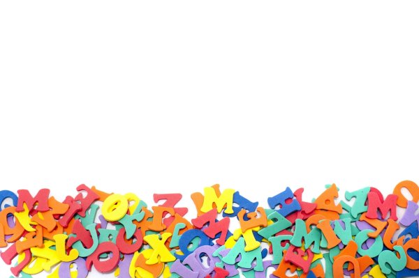 Абстракция буквы