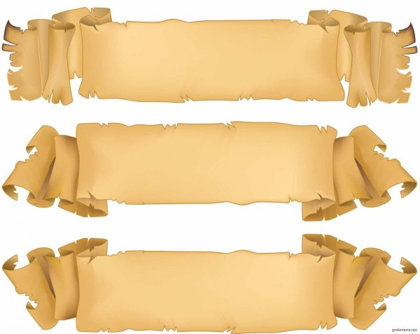 Свиток для заголовка