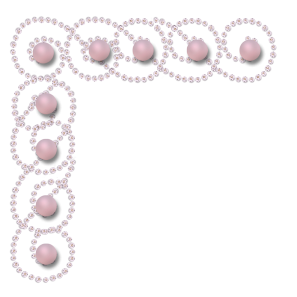 Рамка бусинки