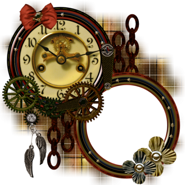 Рамка с часами
