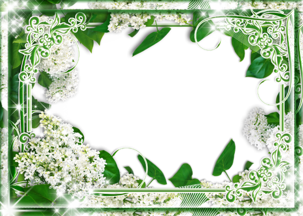 Весенний орнамент рамка