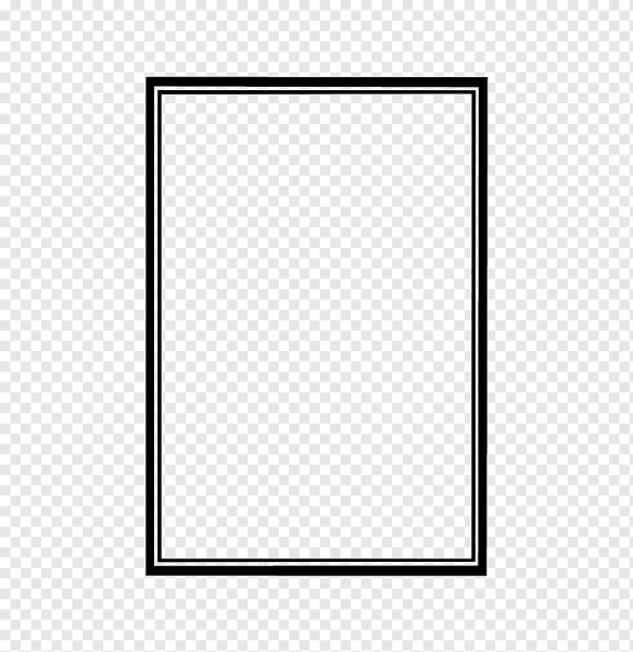 Рамка двойной квадрат