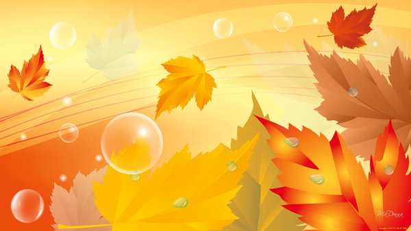 Осенние фоны для детского сада