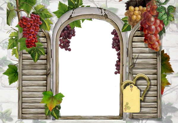 Фоторамка виноград