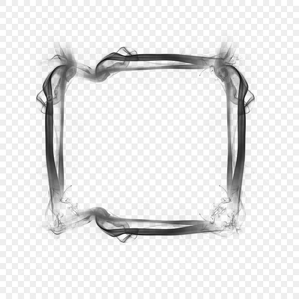 Рамка из дыма