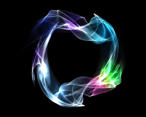 Круг из дыма