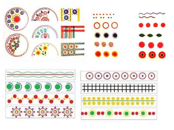 Город Киров Дымковская игрушка элементы росписи