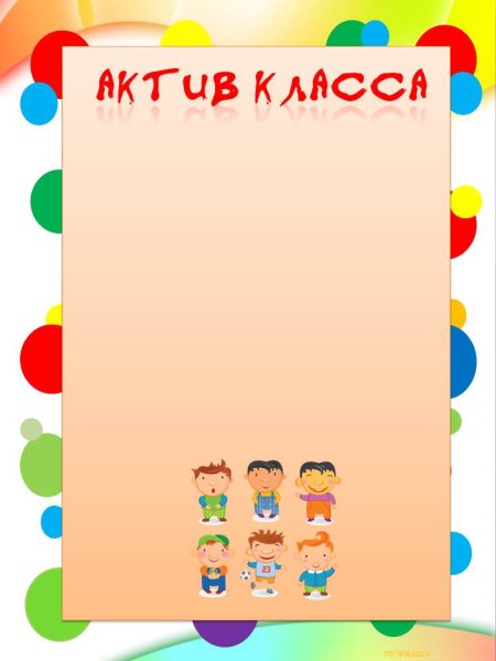 Актив класса рамка