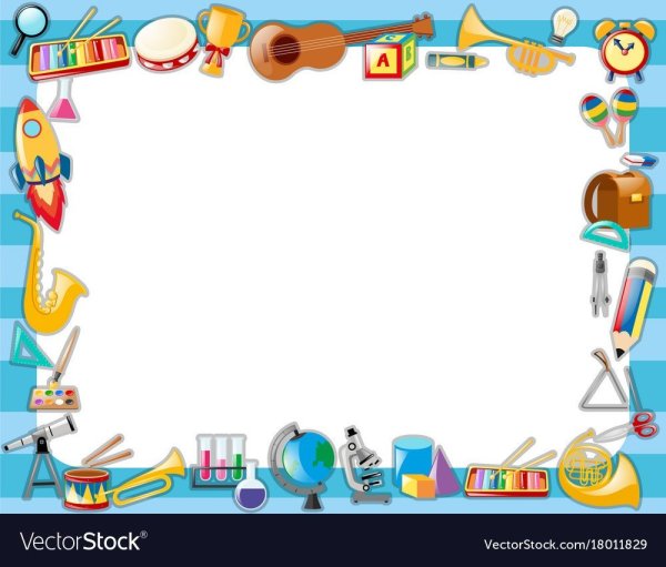 Рамка для текста школа горизонтальная