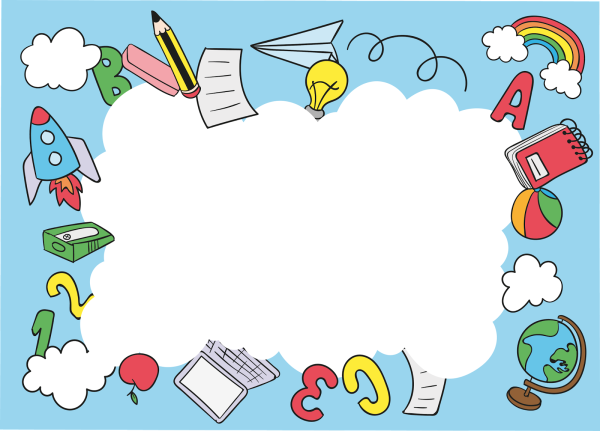 Фоторамка школа