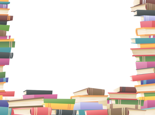 Рамка с книжками для текста