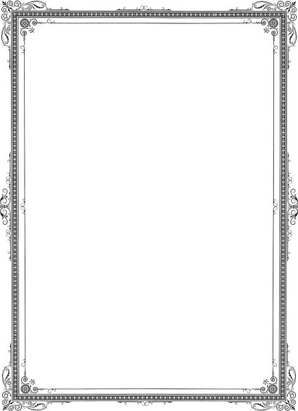 Рамка графическая для грамоты