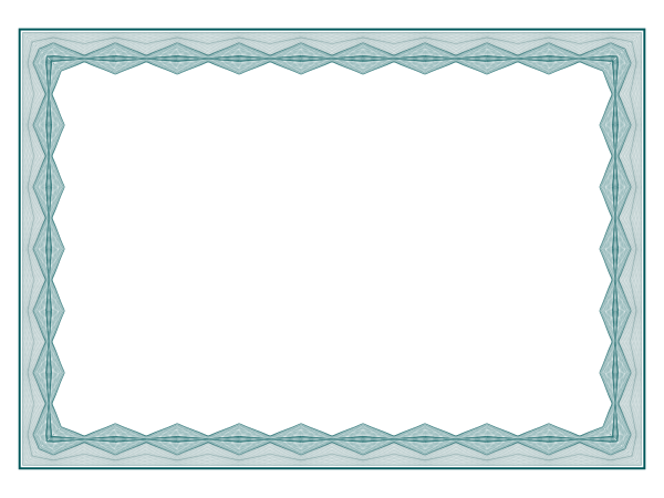 Рамка для свидетельства