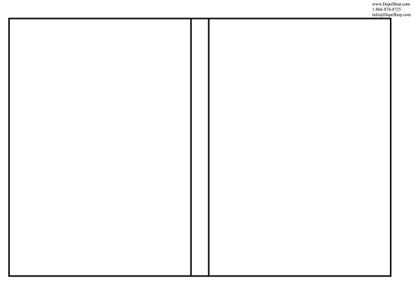 Макет обложки книги