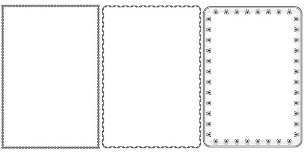 Рамки для печати на принтере