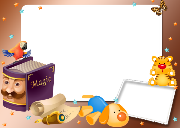 Рамка с книжками для текста