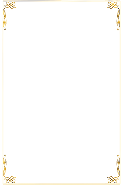 Золотая рамка для текста