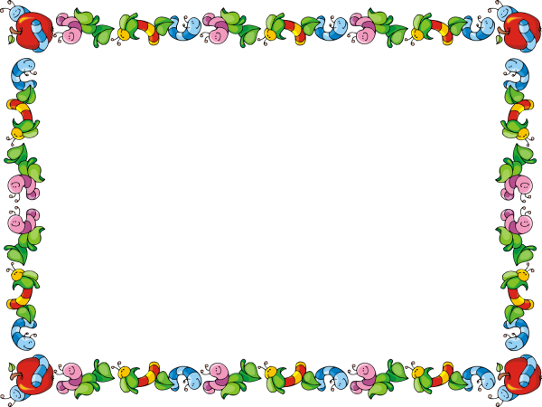 Рамки детские для текста для детского сада