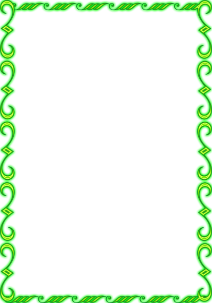 Рамка орнамент