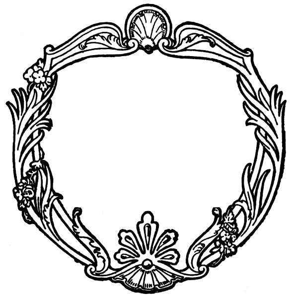 Красивая рамка для герба