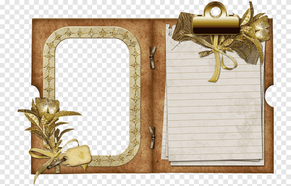 Рамка в виде книги