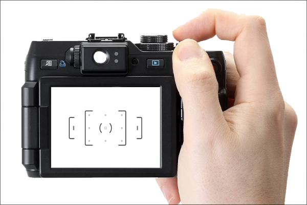 Рамка видоискателя фотоаппарата