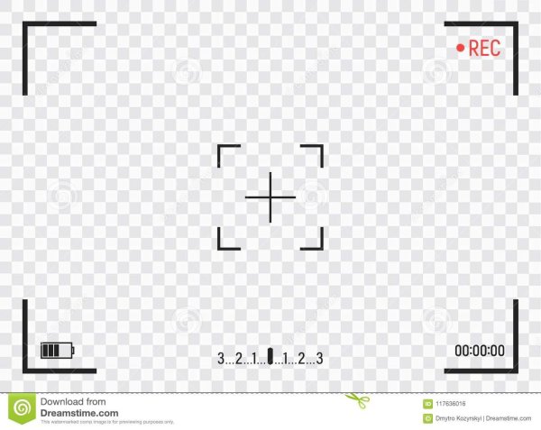 Прозрачная рамка камеры