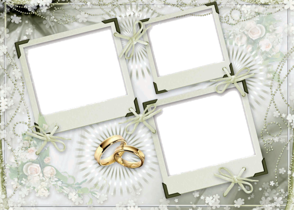 Рамки для свадебного альбома