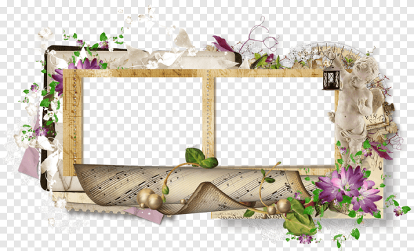 Стильная рамка для коллажа