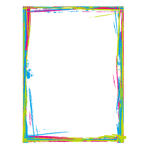Рамка разноцветная