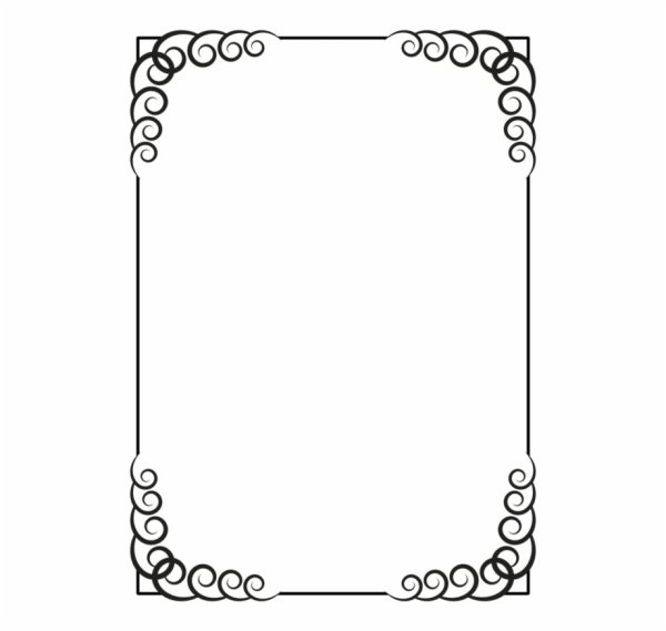 Рамка для грамоты шаблон