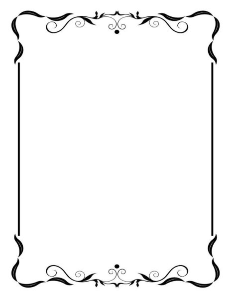 Графические рамки для текста