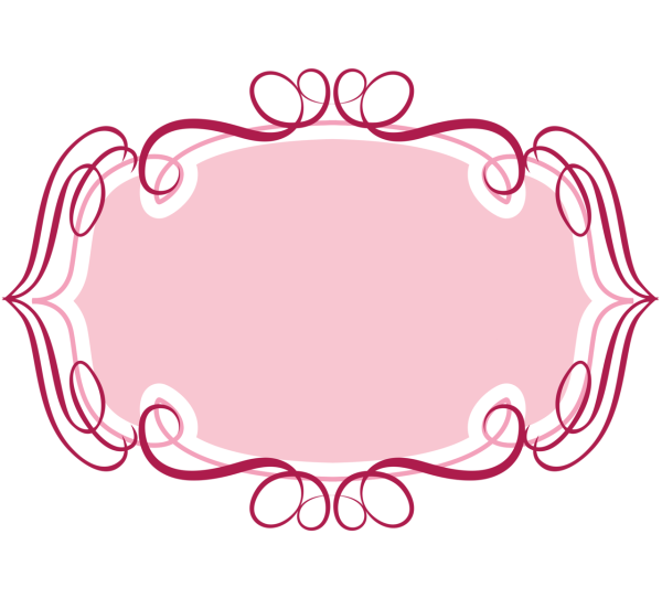 Красивая фигурная рамка