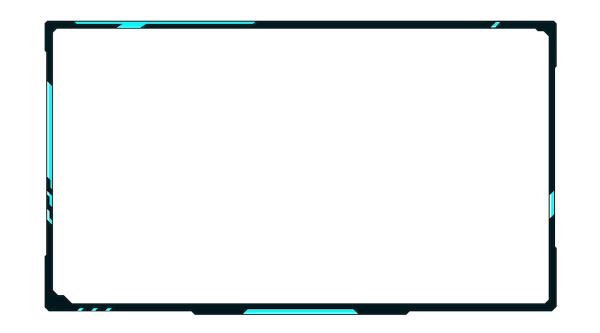 Рамка для веб камеры для OBS 720p