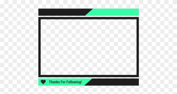 Рамка для вебкамеры на стриме