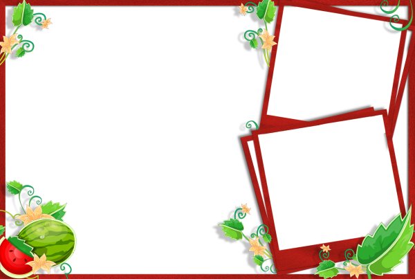 Фоторамка Арбуз