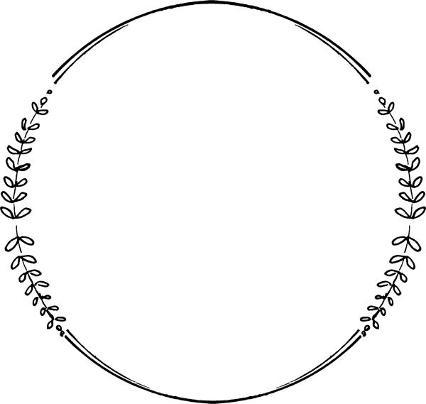 Круглая рамка