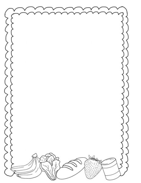 Рамка для текста детская