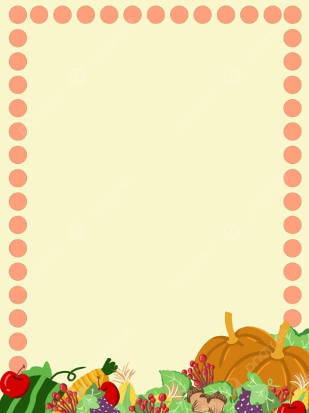 Рамка овощи и фрукты