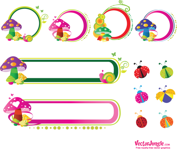 Рамка для надписи с детьми