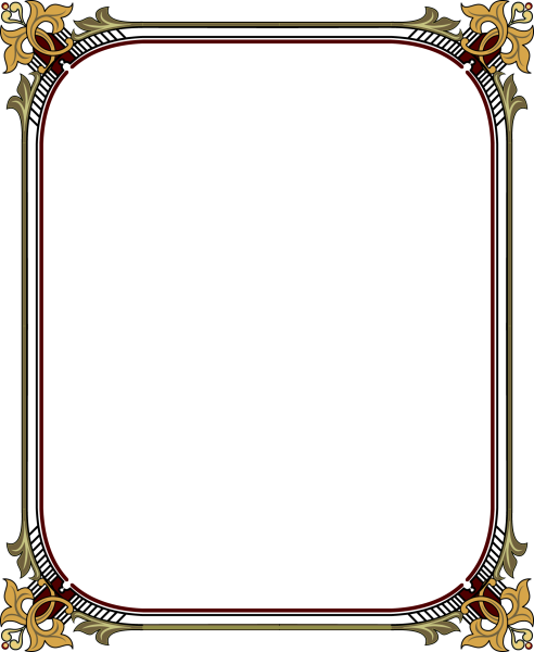 Рамка «диплом»