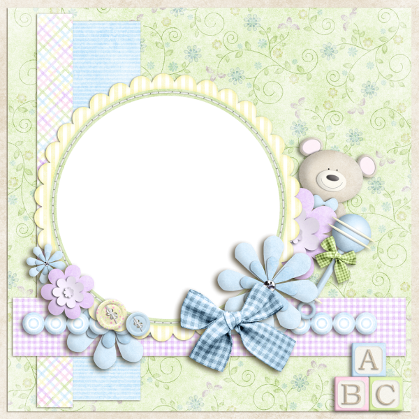 Фоторамки детские для новорожденных