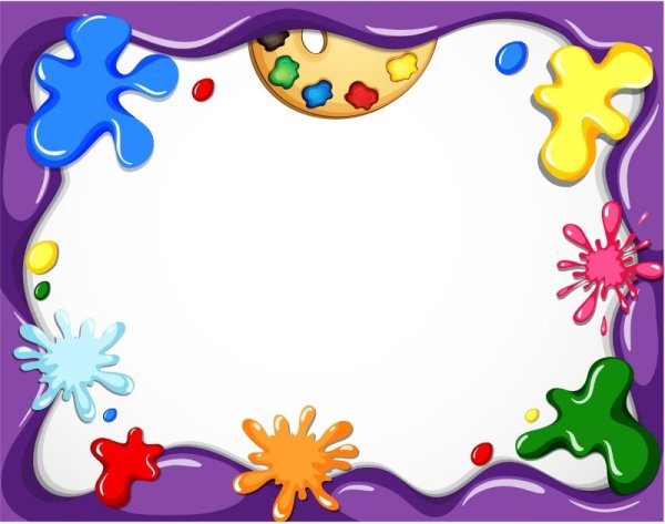 Рамка детское творчество