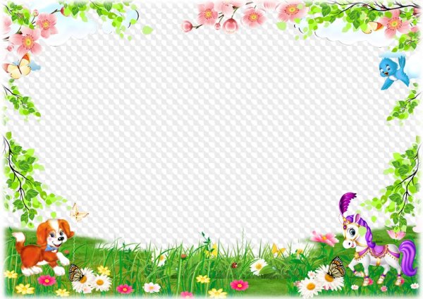 Прозрачные рамки для детского сада